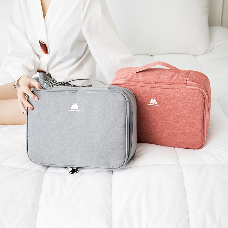 Porte-documents multicouches, sac de rangement multifonctionnel pour documents, organisateur de certificat, étui pour passeport de voyage à domicile avec serrure