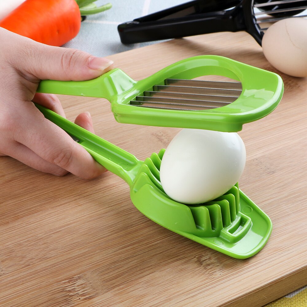 1pc Handheld Egg Slicer Mushroom Tomato Cutting Machine for Kitchen Accessories Vegetable Cutter Knife Gadget