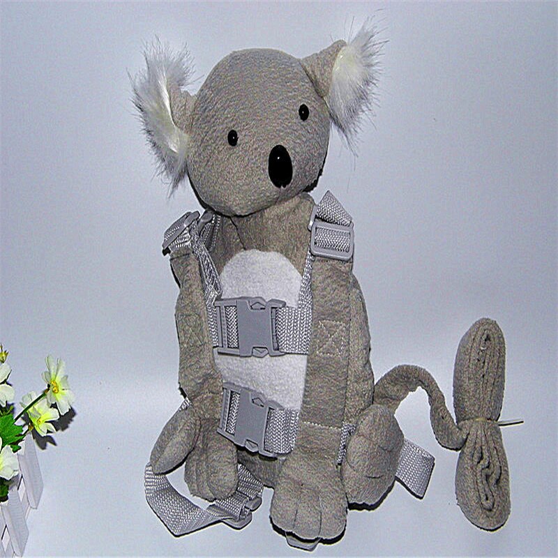 2 In 1 Harness Buddy Koala Babi Veiligheid Animal Rugzak Wandelen Reins Peuter Riemen