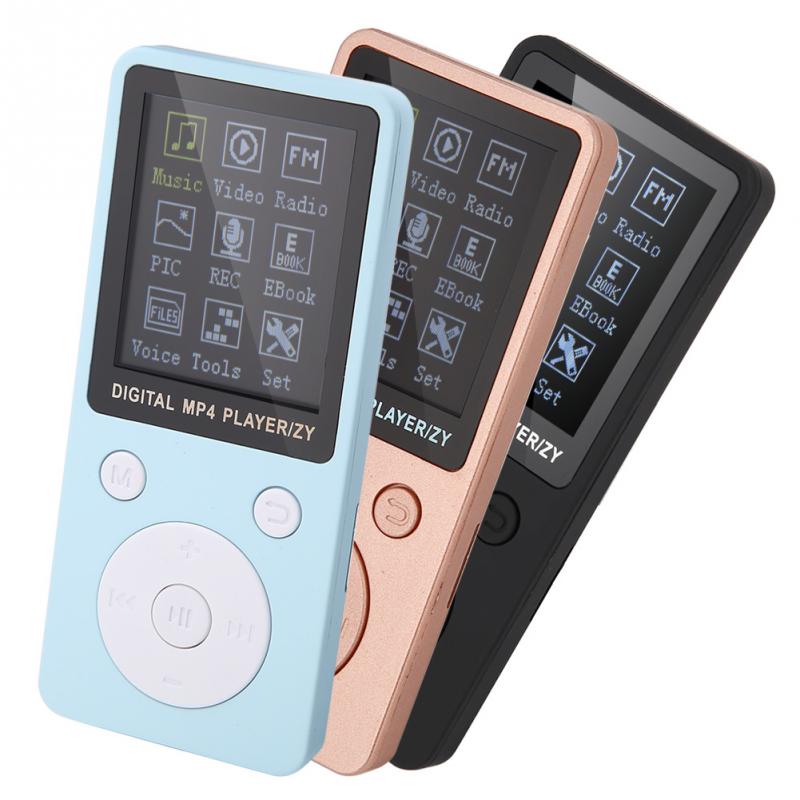 VBESTLIFE-reproductor de música MP4 con pantalla portátil, compatible con tarjeta TF de 32GB y auriculares, reproductores de música MP4 con Larga modo de reposo de tiempo