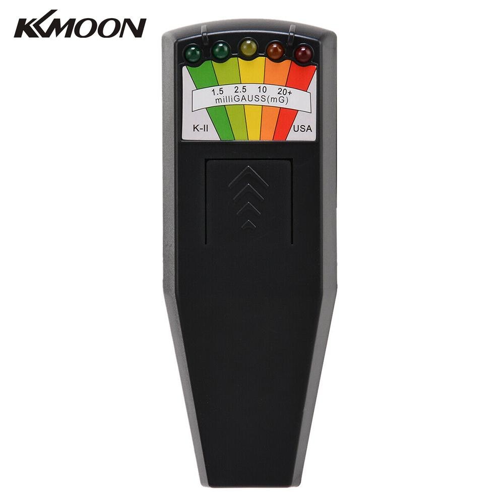 Kkmoon Handheld Professionele Emf Meter Straling Dosimeter 5 Led Magnetiseren Veld Straling Tester Tool Teller
