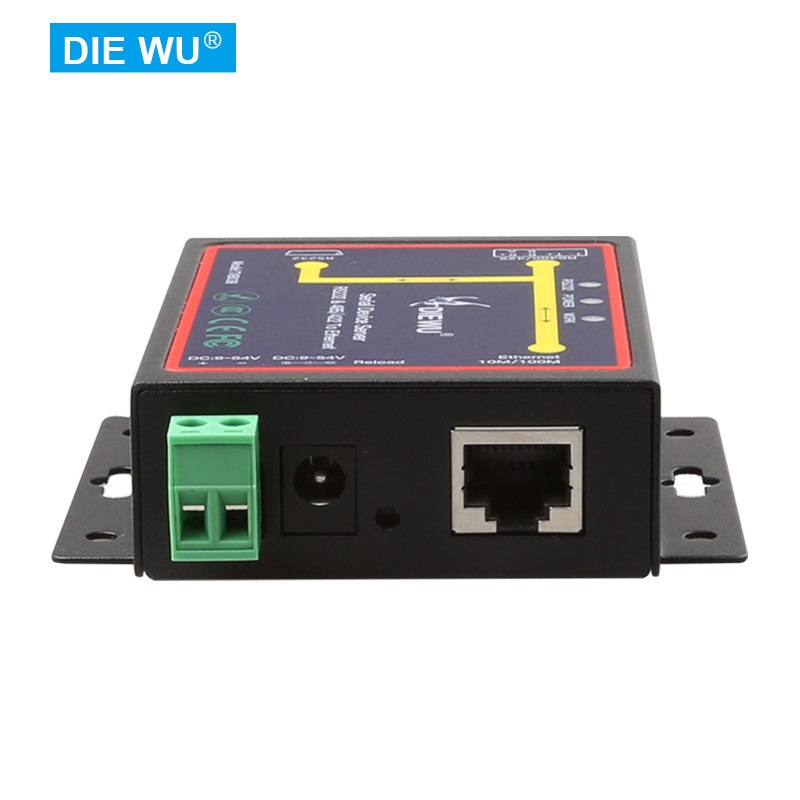 TXI038 Seriële Naar Ethernet Converter Adapter RS232 RS485 Naar Tcp/Ip Serial Device Server Modbus Ondersteuning Tcp/Rtu/Udp modus