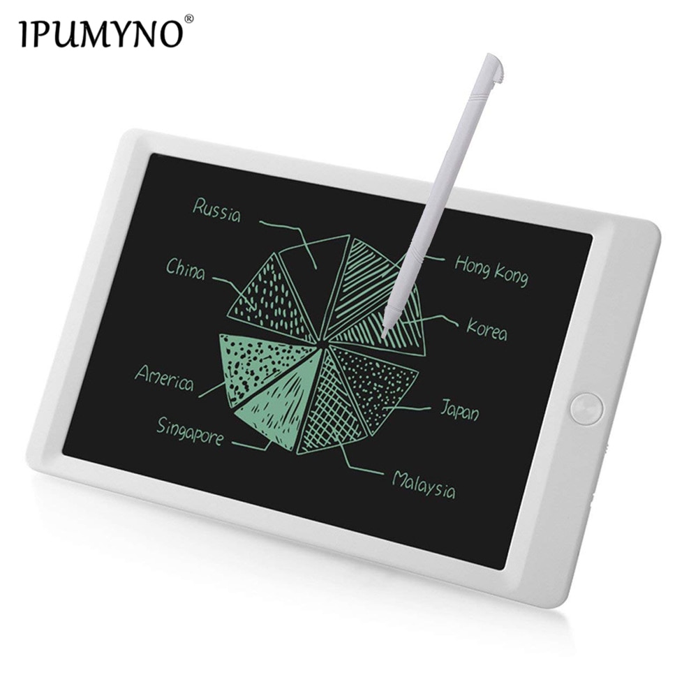 IPUMYNO 10'' 8.5" Portable LCD Digital Writing Tablet With Magnetic E-writing Board Tablet Handwriting Pads E-paper Notepad