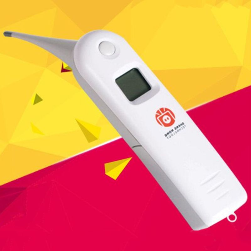 Digital Veterinary Pet Thermometer for Animal Livestock Rectally Measuring Body Temperature