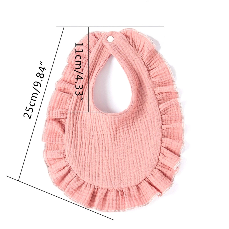 Babyvoeding Kwijl Bib Zuigelingen Verstoorde Lace Speeksel Handdoek Puur Katoen Burp Doek