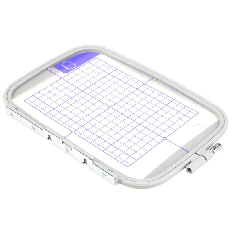 Multi Function Embroidery Machine Hoop Set Craft Cross Stitch Needlework Sewing Hoop Frame for Brother PC 6500 8200 8500: 18x13cm