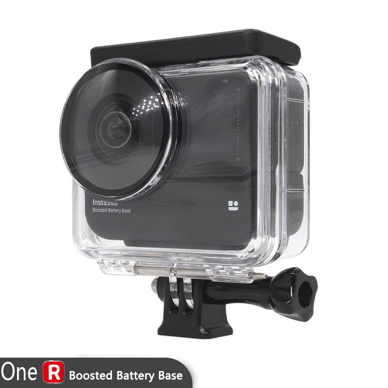 Insta360 One R 4K Edition 5.7K Dual-lens 360 Edition 30M Diving Case Waterproof Housing Work for Insta360 Boosted Battery Base