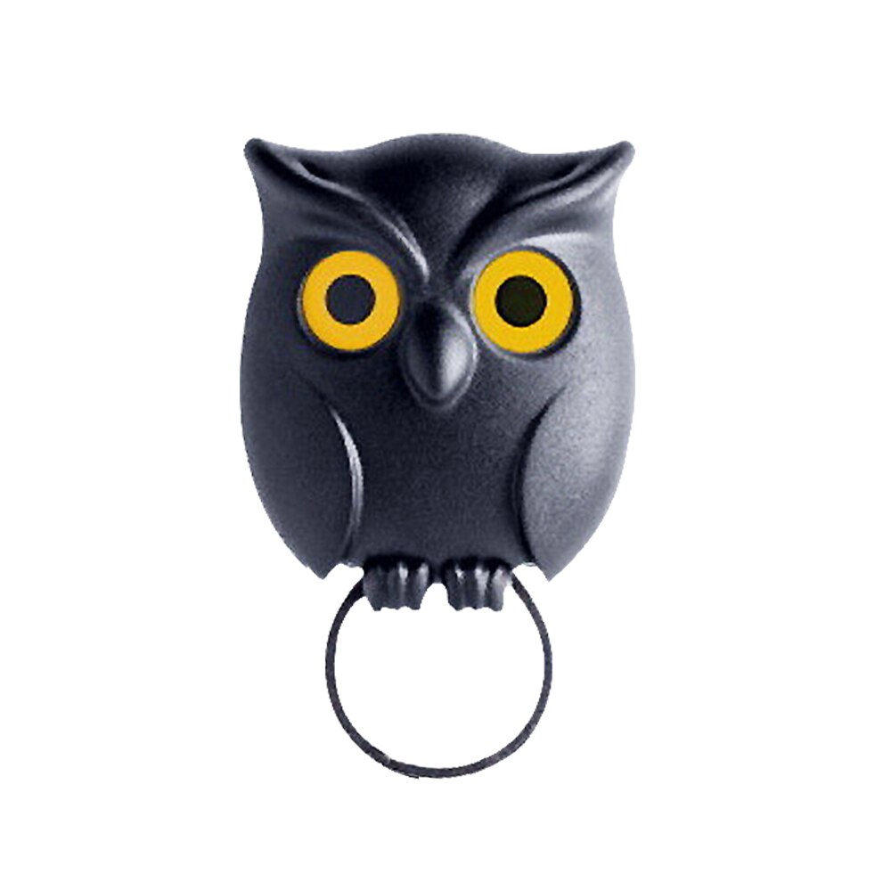 Night Owl Key Holder Wall Mount Keyring Home Decor House Living Style Decor
