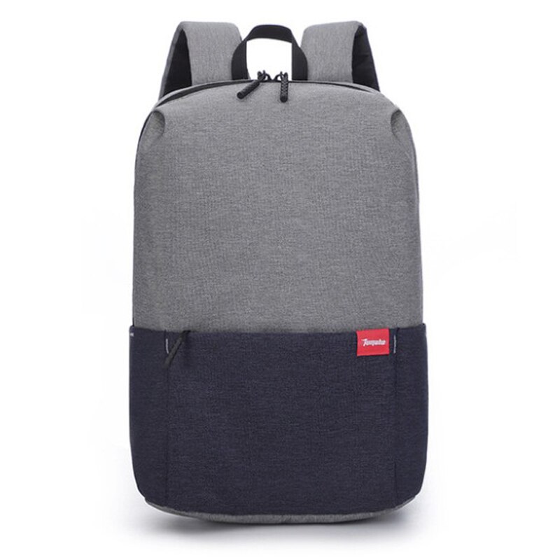 couple colorful Portable Casual bag Mini Backpack women backpack men bags for boy Girl Water Resistant Lightweight: dark grey