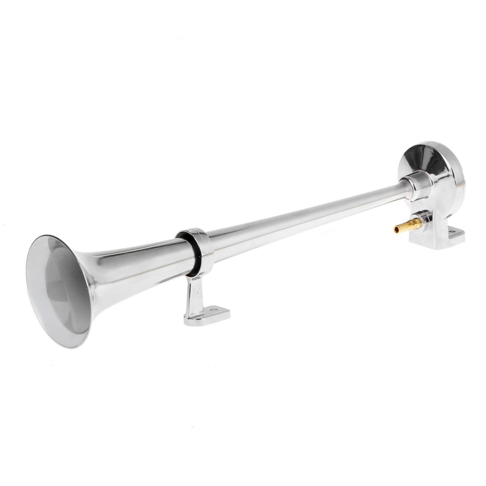 Trompette simple universelle 150dB 12V avec un haut-parleur superbe de Chrome de klaxon d'air de compresseur pour des Automobiles de Train de bateau de camion