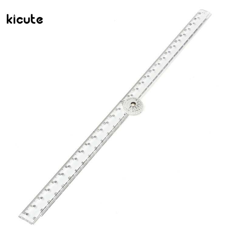 1 Uds lo más plástico acrílico transparente reglas rectas plegables 30Cm dibujo estudiante niños papelería suministros escolares