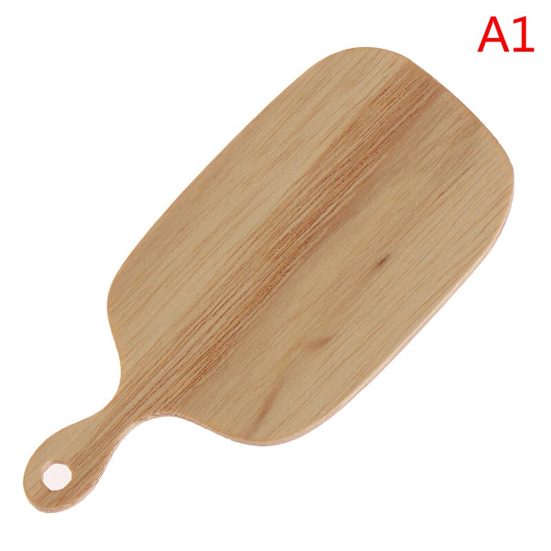 1:12 miniatuur poppenhuis klevende plank messen hakblokken set in stijl mini houten plank poppenhuis keuken accessoires