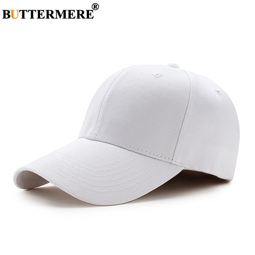 Buttermere Witte Baseball Cap Vrouwen Mannen Effen Katoen Snapback Navy Zwart Grijs Roze Bourgondië Mannelijke Vrouwelijke Bone Vader Hoed