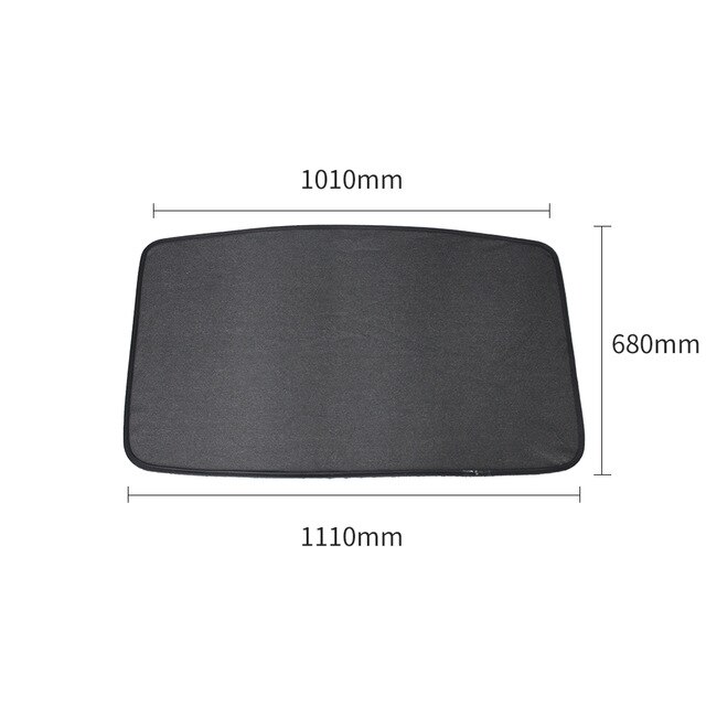 Car Retractable Windshield For Tesla Model 3 Car Window Cover Sunshade Curtain UV Protection Shield Curtain Auto Sun Shade: Front