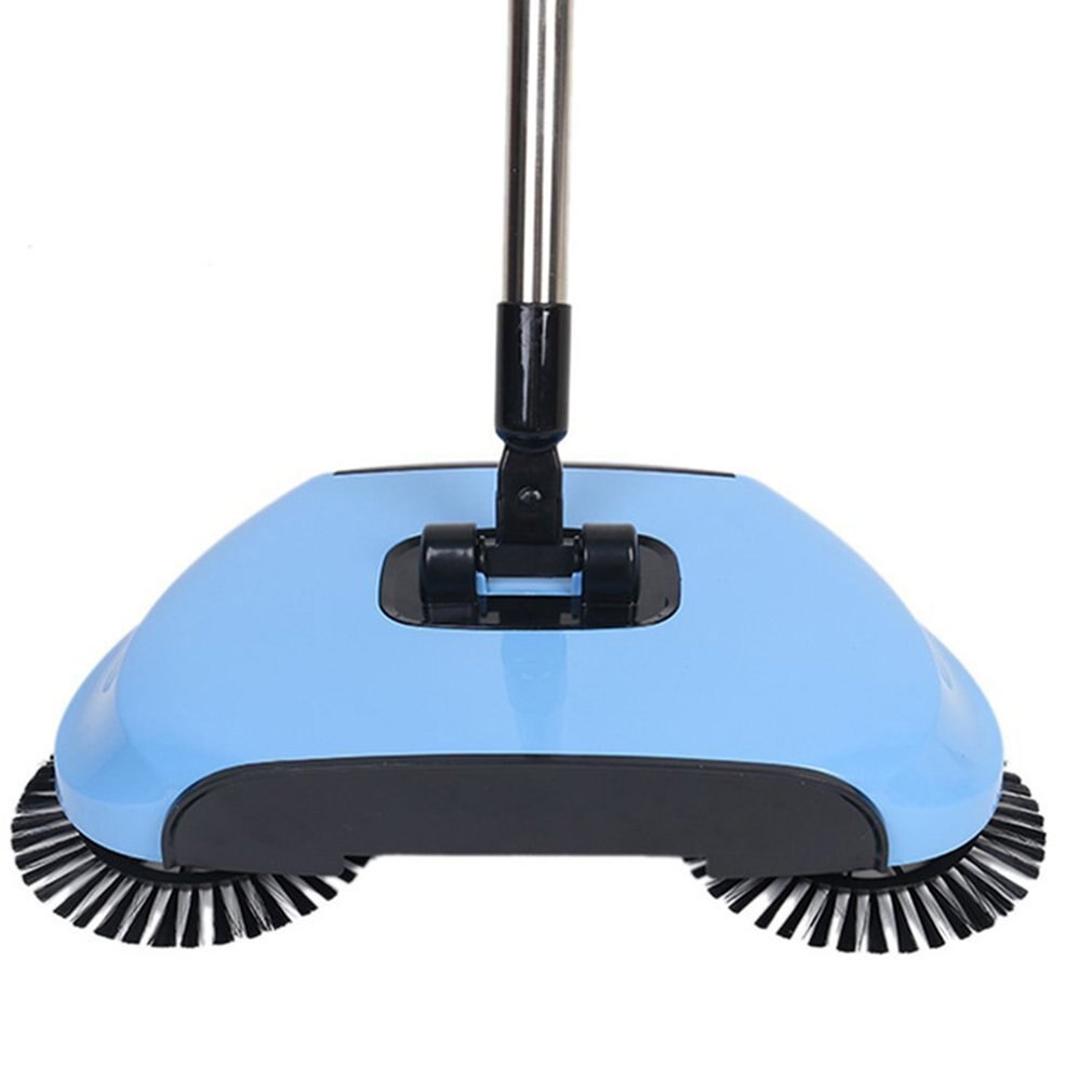 Sweeper Hand Push Household Vacuum Cleaner Blue Sweeper Home Push Type Broom Set Double-handed Push Sweeper