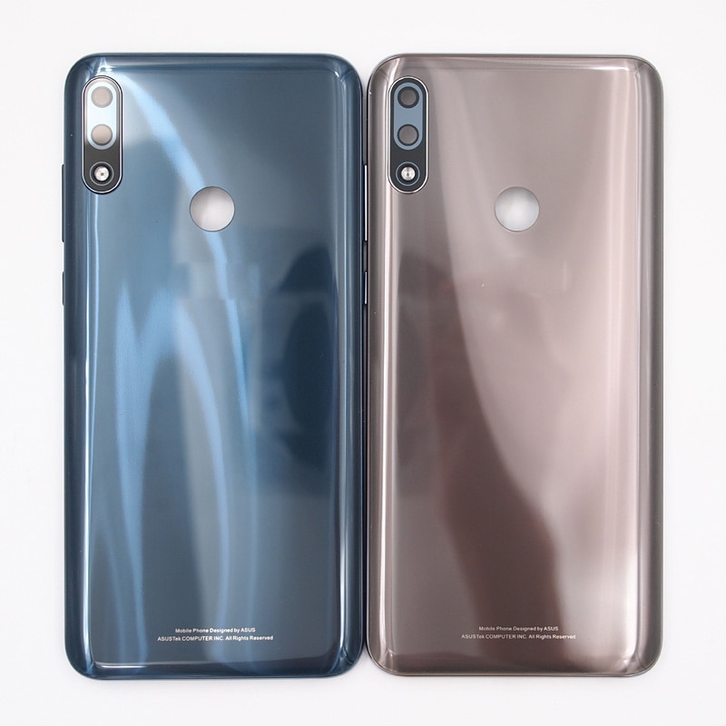 BaanSam Nuovo Portello Della Batteria Della Copertura Posteriore Custodia per ASUS ZenFone Max pro M2 ZB631KL X01BDA con volume di Potere Del Bottoni