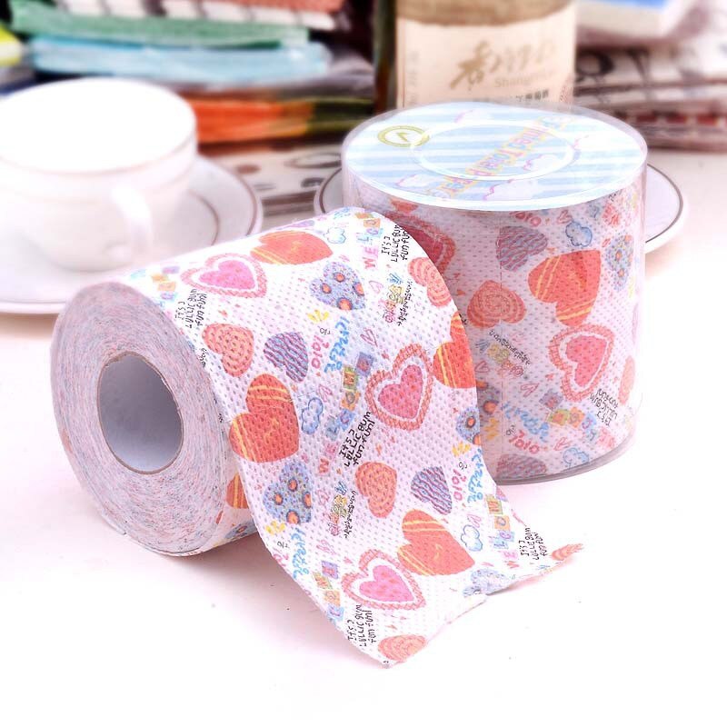 Rollos de papel higiénico con estampado de dólar europeo, graciosos números de bromas, papel de papel higiénico de Humour, papel de baño suave de 2 capas