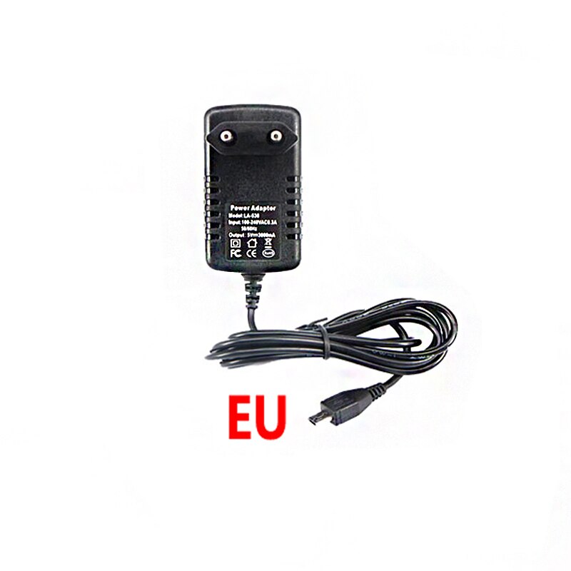 Raspberry pi 4B 3B + power micro usb converteren type C poort 5V 3A: EU-micro USB