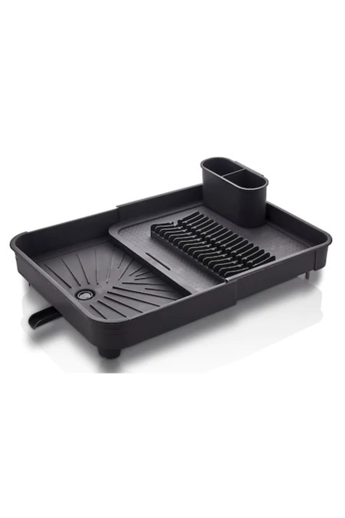 Opening and Closing Sliding Plate Dish Rack Dish Rack / Anthracite