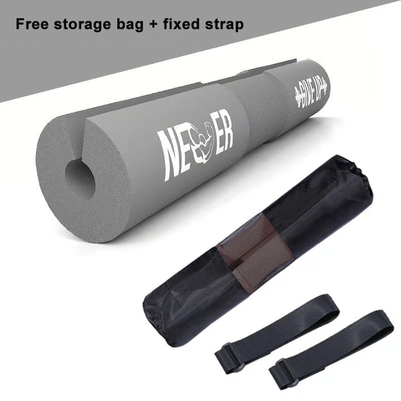 Schaum Hantel Schulter Pad Hocken Gewichtheben Gepolsterten, ÜSpund Bar,Pad-für Bar, griff Fitnessstudio Griff, hüfte Stößt 45*9cm, freies Schiff: gary