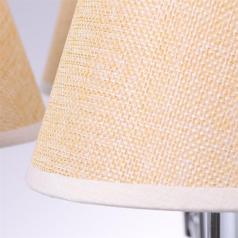 Koop Lampenkap Rond Schuin | Taps | Katoen | Stoffen Lampenkap Voor Tafellamp Lampenkap Met E27 Fitting O30cm H17cm Wit
