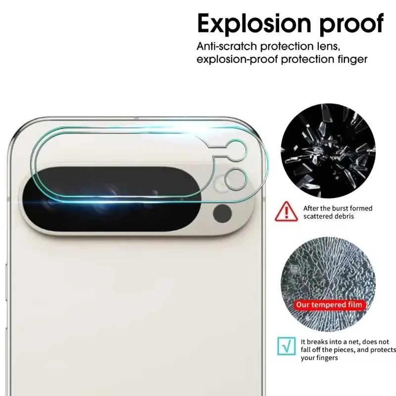 1-5Pcs Camera Lens Protective Glass For Google Pixel 9 Pro XL Back Camera Protector Tempered Film Pixel9 Pro Lens Sticker Glass