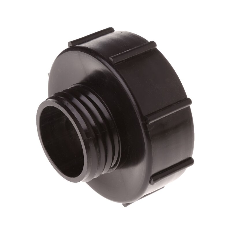 IBC Tote Tank Food Grade Drain Adapter 3.94" Coarse Thread To 1.97" Hose Faucet Valve