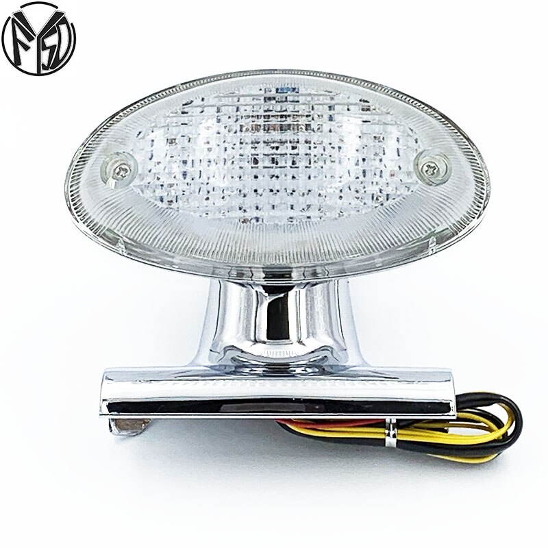 LED Rear Tail Brake Light Blinker Turn Signal Integrated Lamp For Triumph Bonneville SE T100 Motorcycle Accessories Lighting: LED Clear