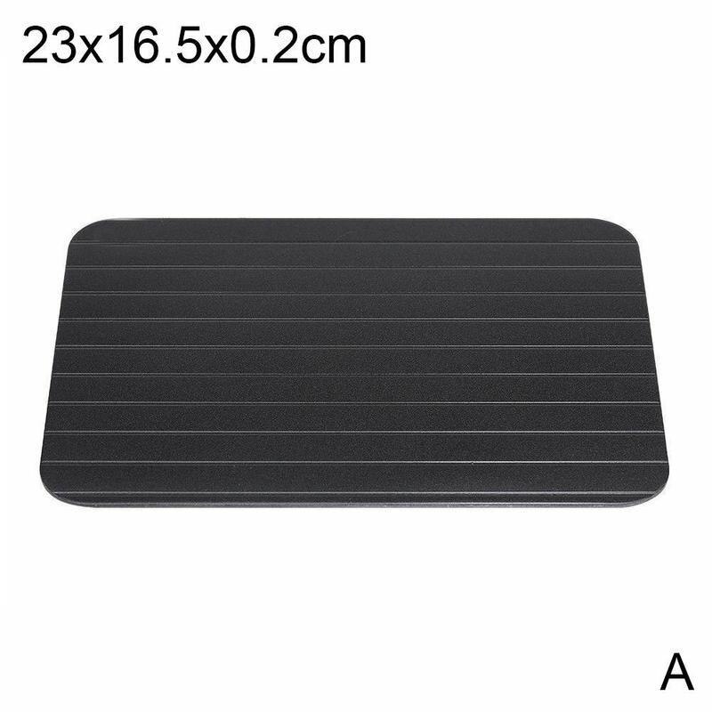 Table Defroster Fast Defrost Tray Fast Thaw Frozen Board Quick Fruit Plate Food Defrosting Defrost Kitchen Defrost Meat Boa V3O9: 23cm