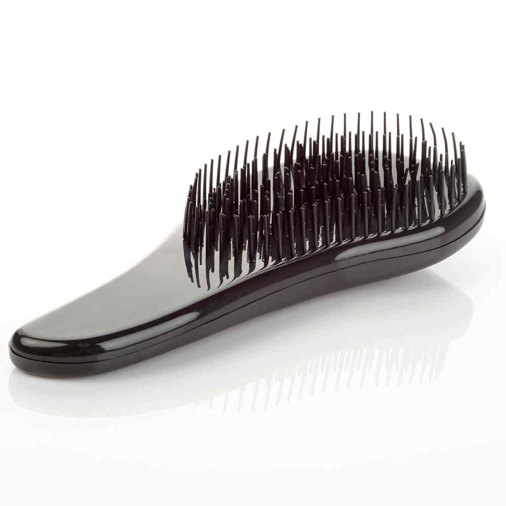 Magic Handle Detangling Comb Shower Hair Brush detangler Salon Styling Tamer exquite cute useful Tool hairbrush: Black