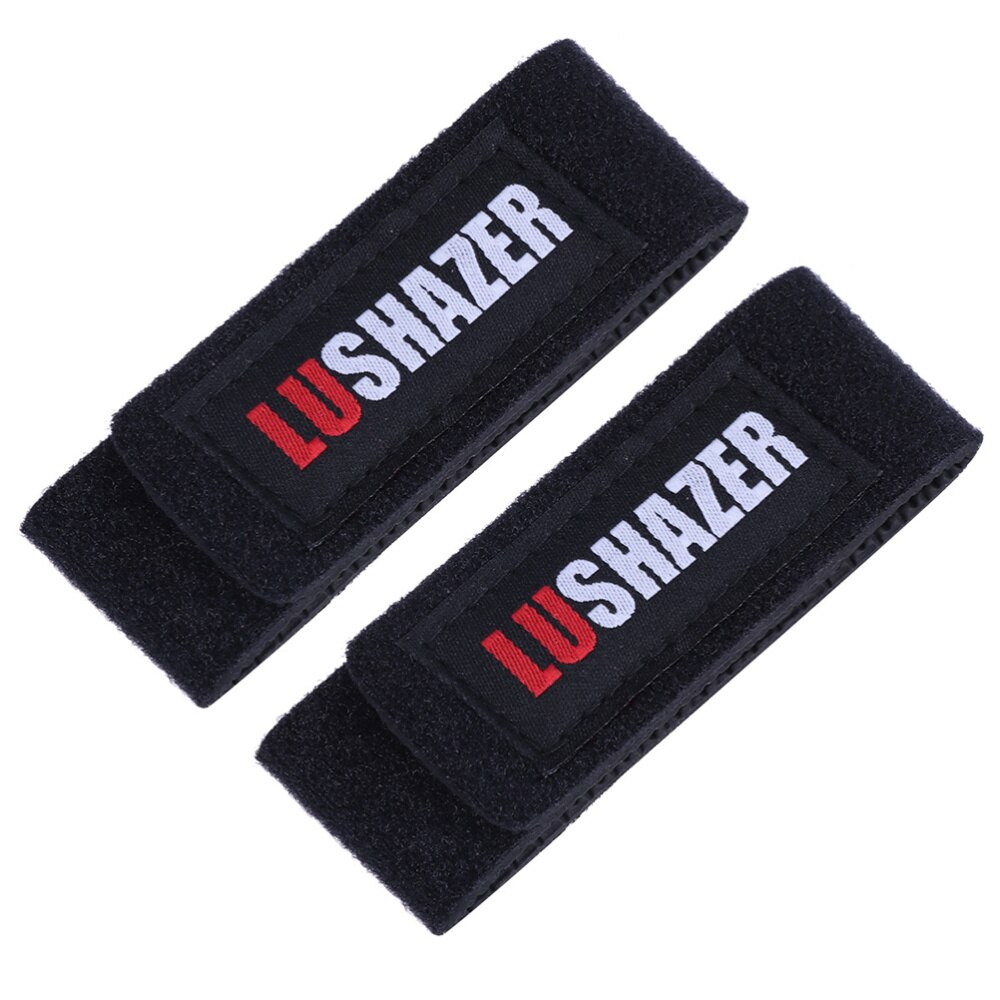 8pcs Fishing Rod Wrap Bundle Elastic Fishing Rod Fastening Strap Belts Rod Tie Fish Tackle for Fishing Outdoor Outside (Black)