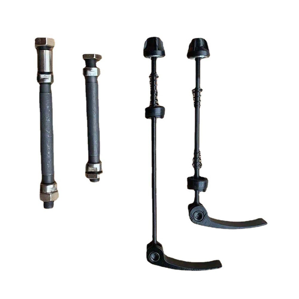 Bike Seat Lock CyclingDeal Anti-Theft Bike Skewers Set - Non Quick Release Wheel & Seatpost Locking System Anti-theft Wheel Skewers