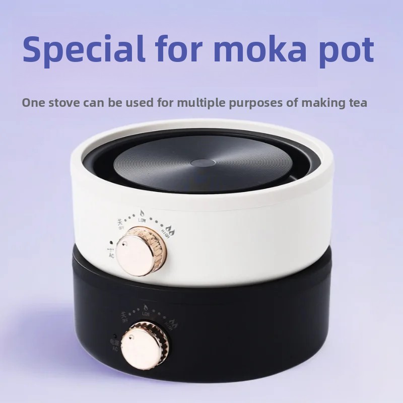110V Electric Ceramic Stove Moka Pot Coffee Maker Health Healing Base Heating Bottom Water Boiler for Home Use Appliances