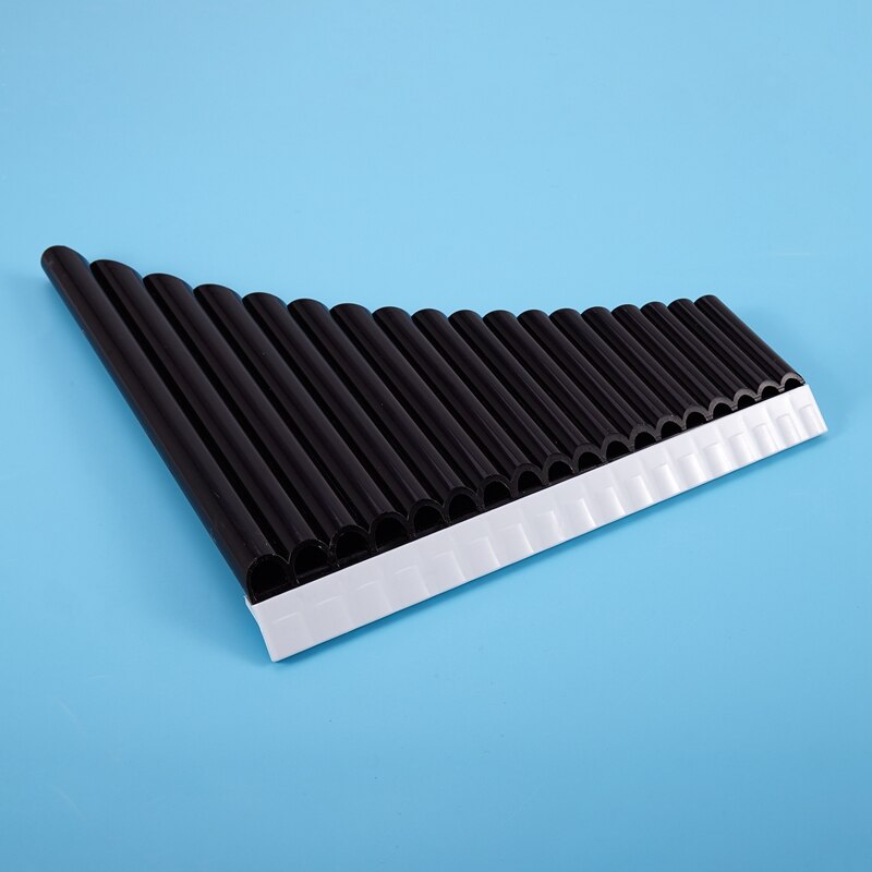 Flauta de resina de 18 tubos, instrumento Musical de viento de madera para principiantes, fácil aprendizaje