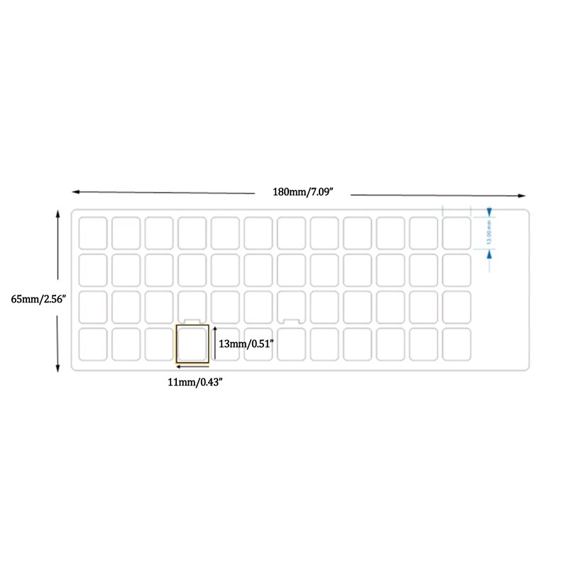 French Layout Stickers Keyboard Letters Button Alphabet Matte Sticker Film for Laptop PC Computer Keyboards White/Black