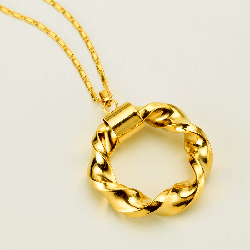 Dubai Gouden Sieraden Afrikaanse Sets Goud Kleur Sieraden Ethiopische Ketting &amp; Oorbellen Voor Israël/Soedan/Arabische/Midden oost Vrouwen