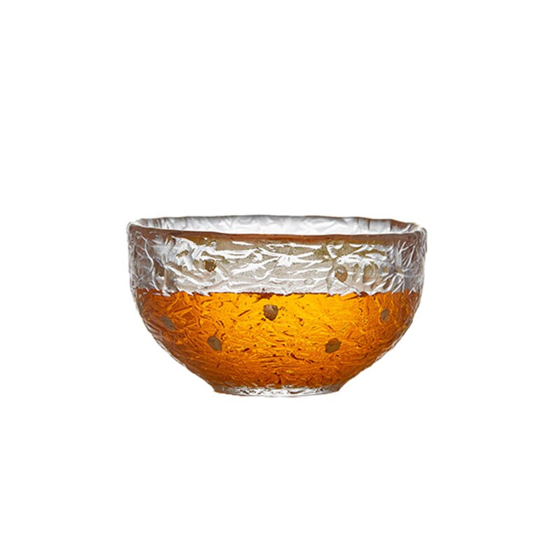 Japanske snapseglas kop krusning guldkant whiskyglas vintage vinglas home kieliszki do wina juice glas  ac50gc