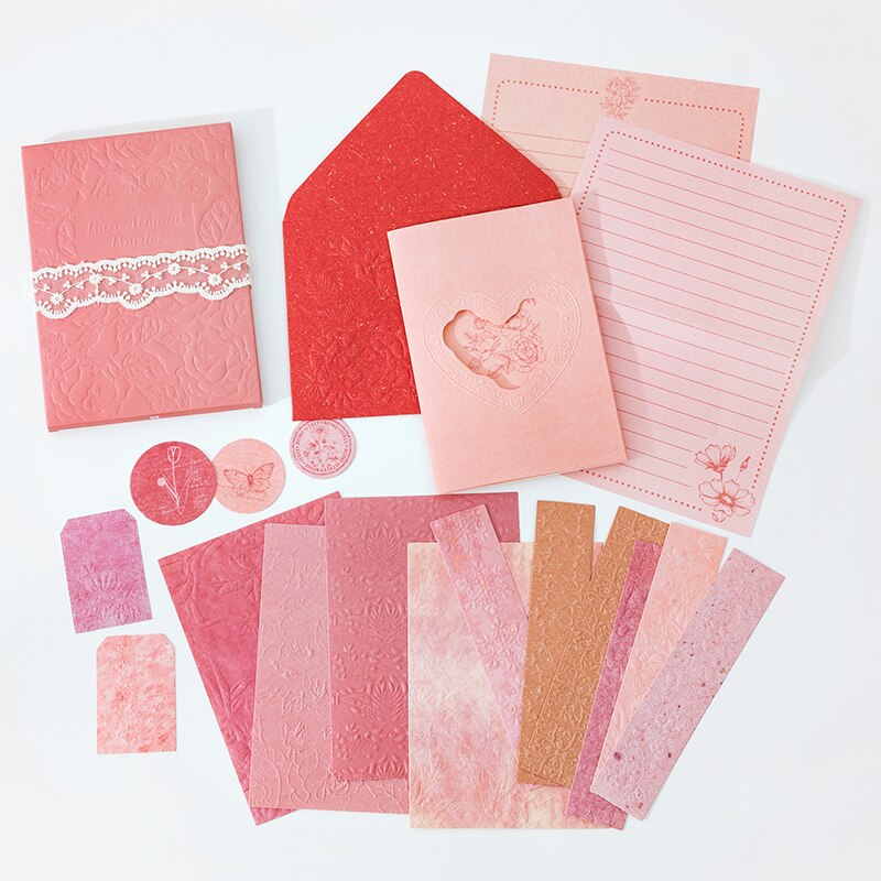 20 stk high-end præget bogtryk tredimensionelt materiale papir manuskript collage dekorativt materiale papir præget kort: 1