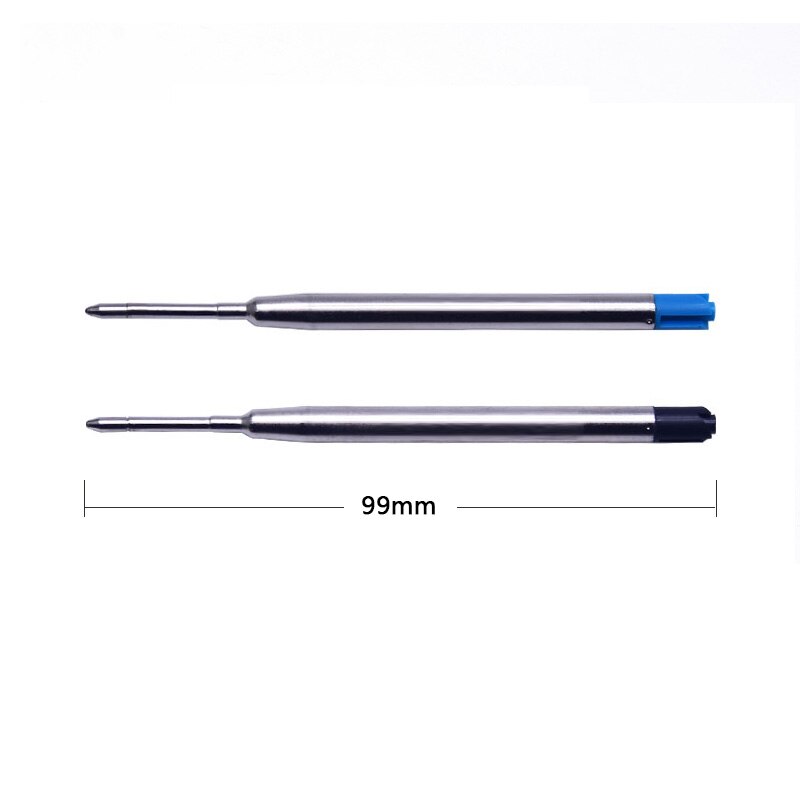 10 Teile/los 9.8/9,9 cm Metall Stift Minen Spezielle Kugelschreiber Nachfüllung Ader Austauschbare für Büro Geschäft stifte 1,0mm