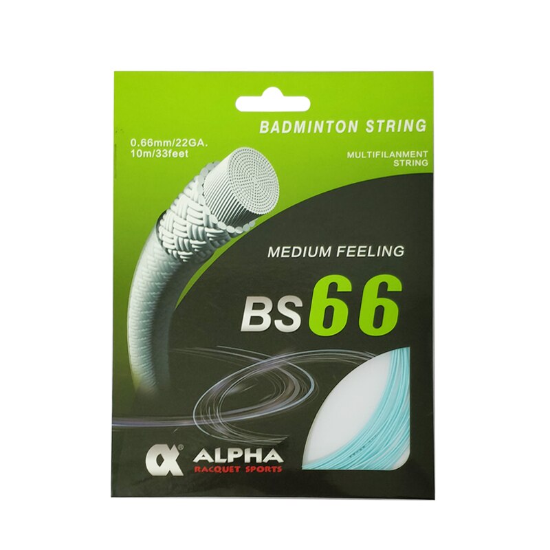 Alpha 1PC 0,66mm Badminton Schnur BS66 12m Badminton Schnur Durchführen Darm Gute Maschine Schnur Männer