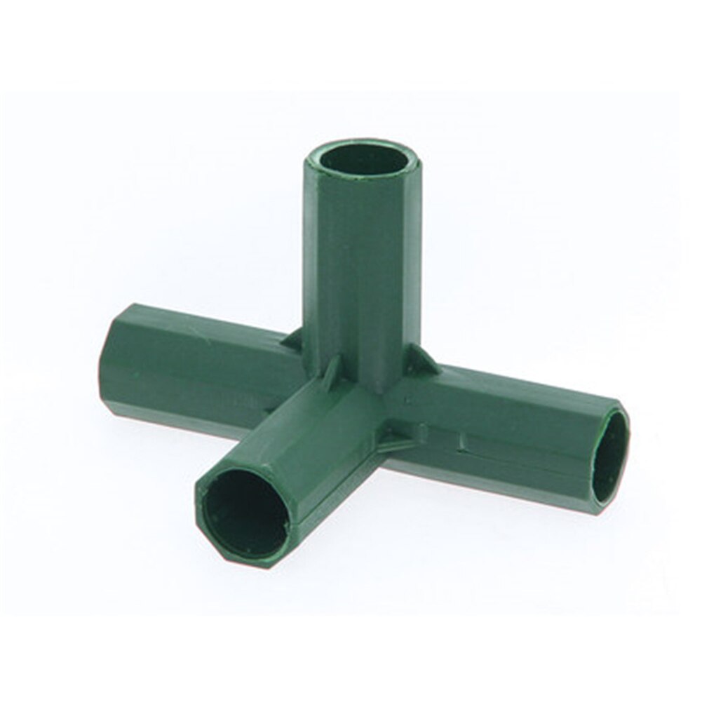 16Mm Pvc Fitting 5 Types Stabiele Ondersteuning Zware Kas Frame Building Connector Haakse 3 4 5-manier Pijler Connector: B