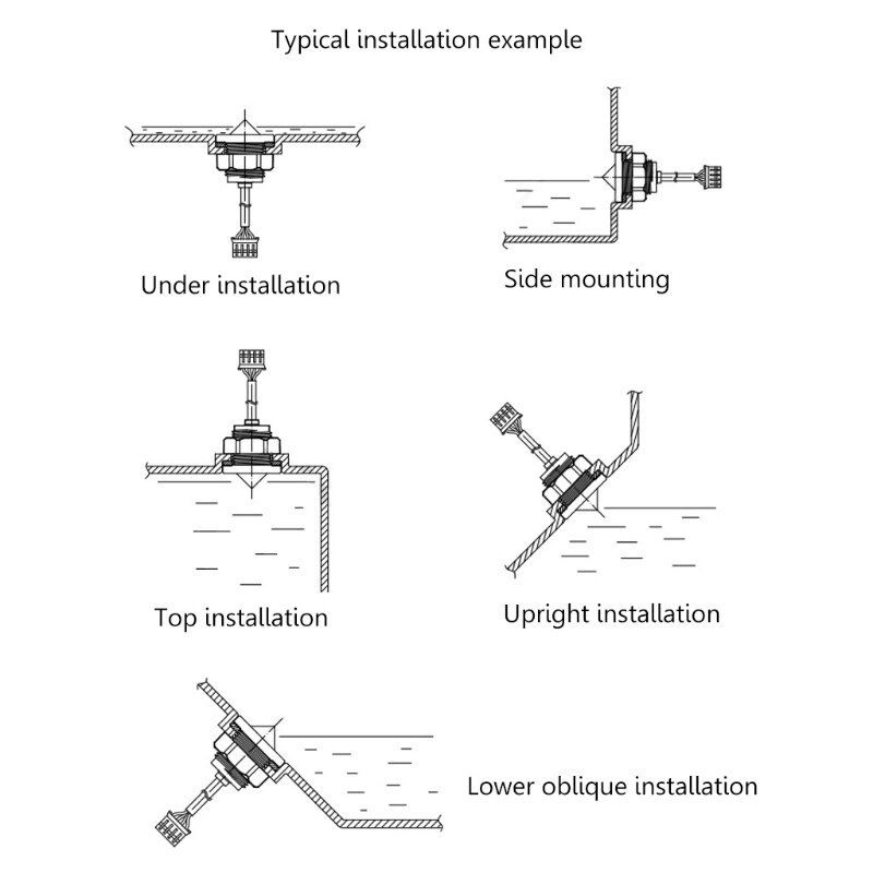 Liquid Level Sensor Float Type Water Level Sensor Accessory Water Flow Sensor for Water Tank Water Dispenser