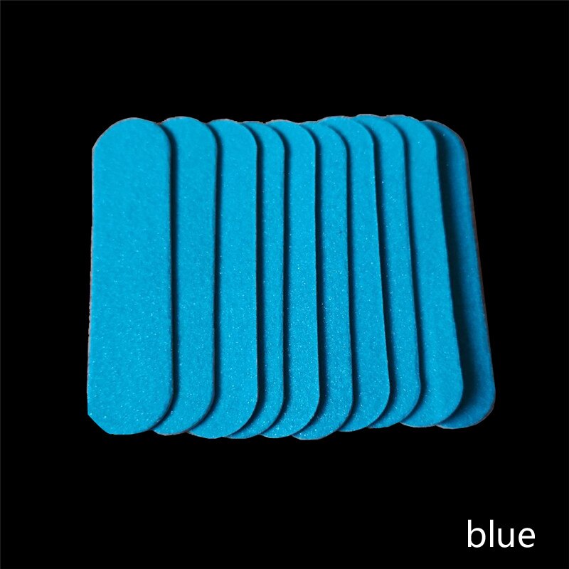 Limas de madera desechables para manicura, papel de lija, pulido, Mini lima de uñas, 100 Uds.