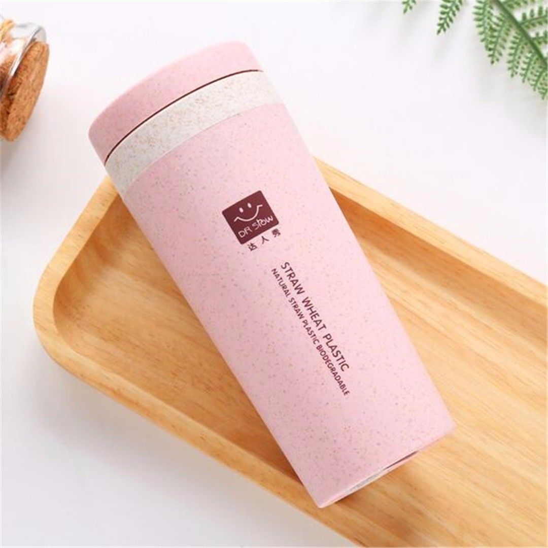 300ml Snoep Kleuren Thermos Vacuüm Cup Reizen Outdoor School Koffie Fles Water Fles Mok 4 Kleuren Optioneel: Roze