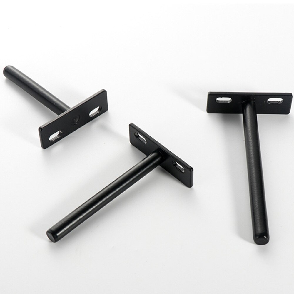 4 Set Iron Shelf Bracket Fastener Bracket Support Wall Mounted Shelf Brackets