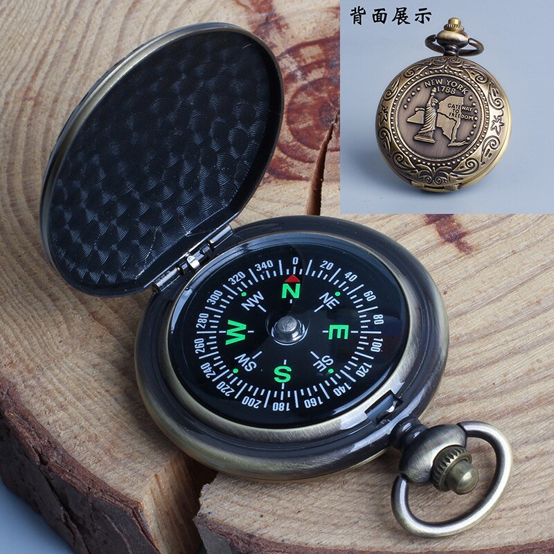 The compass inside the car key chain compass on-bo... – Grandado