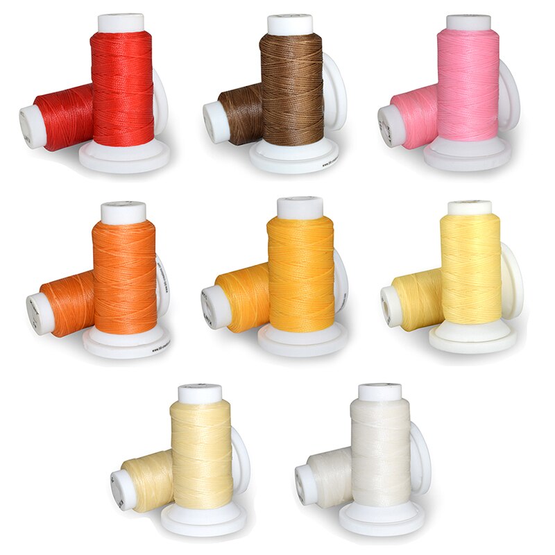 1PC 50Meters DIY Handicraft Tool Hand Waxed Thread 0.8mm 50m Polyester Cord Sewing Machine Stitching For Leather Craft