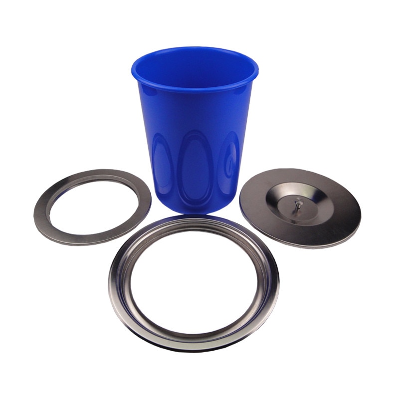 Poubelle en acier inoxydable 8L avec poubelle intégrée pour Bar de cuisine