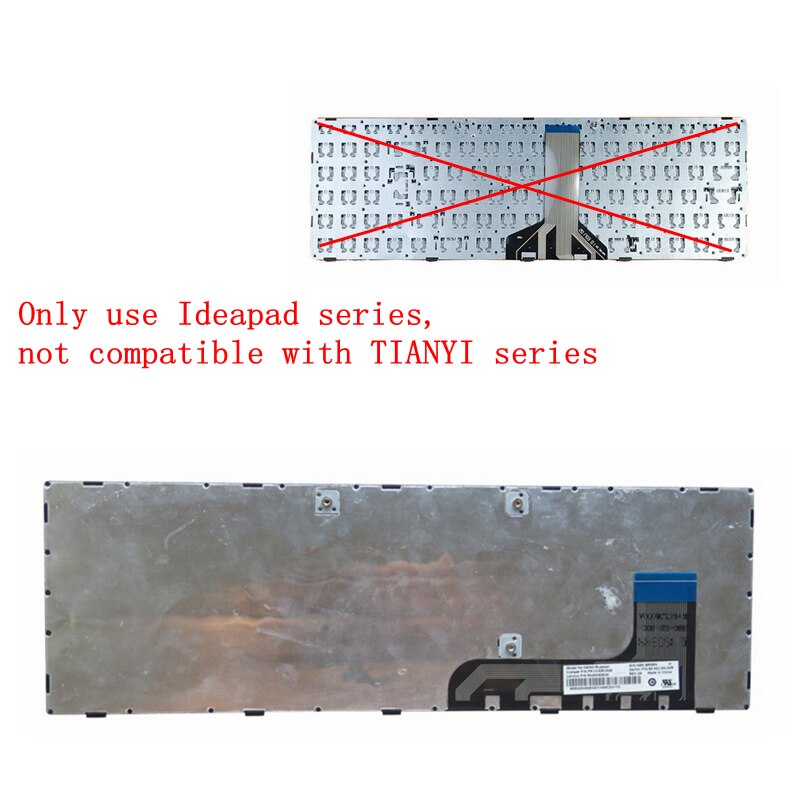 ONS Zwart Voor Lenovo Voor Ideapad 100-15 100-15IBY 100-15IBD 300-15 B50-10 B50-50 Laptop Toetsenbord Engels