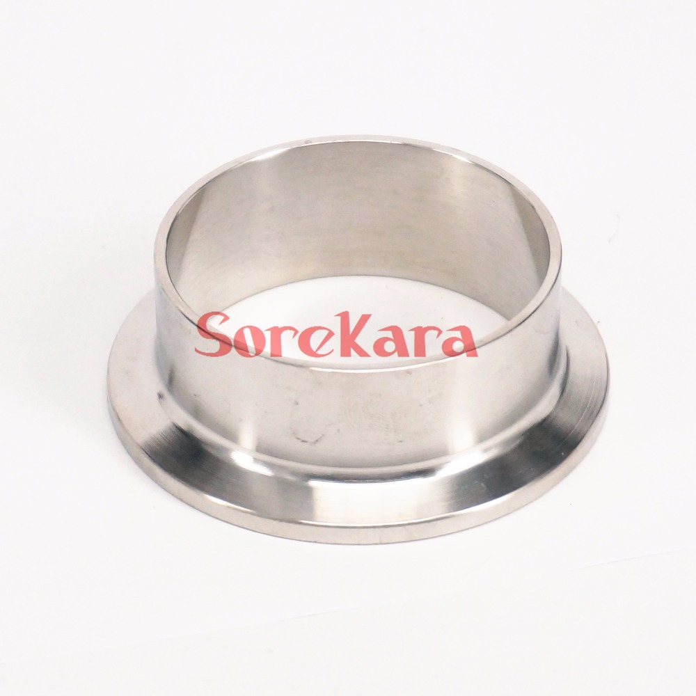 19/25/32/38mm Tube O/D x 1.5" Tri Clamp Weld Ferrule 304 Stainless Steel Sanitary Fitting Home Brew Beer Wine